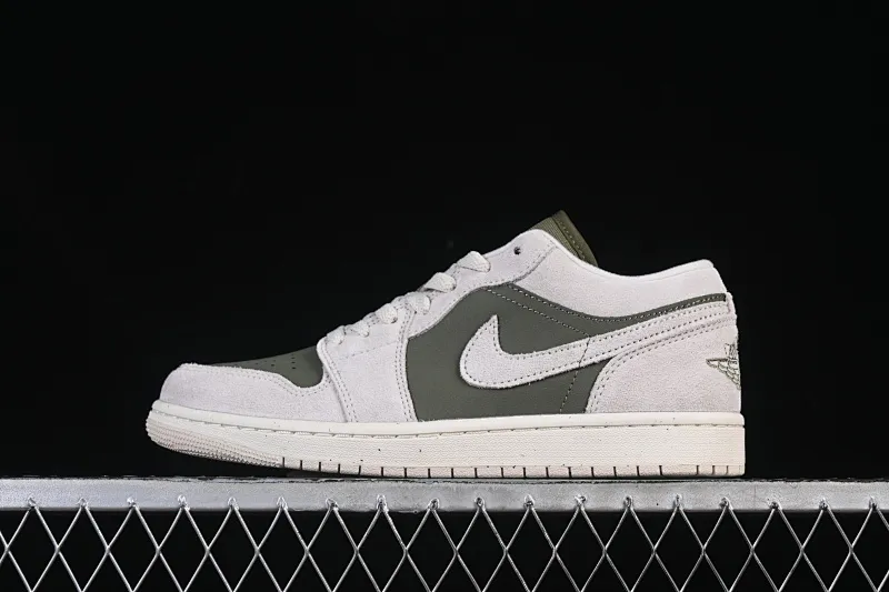 All categories Air Jordan Jordan series basketball shoes Air Jordan 1 Low G version pure original Air Jordan 1 Low AJ1 Joe 1 meter green low-top cultural casual sneakers HV4089-201